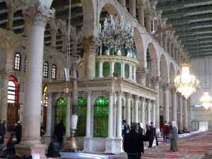 St John's Chapel inside the Ummayad mosque